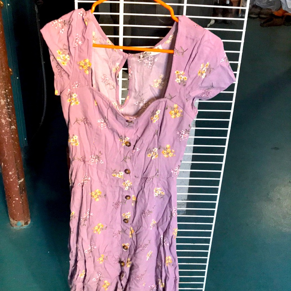 Spring floral dress